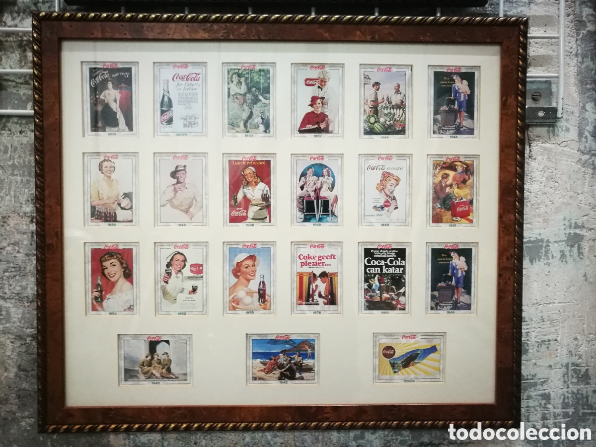 Otros objetos de arte: Colecci&oacute;n de cromos de Cocacola norteamericanos - Foto 2