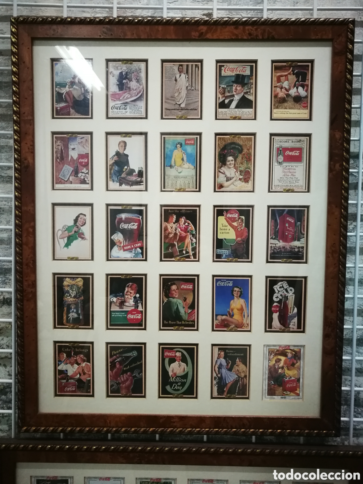 Otros objetos de arte: Colecci&oacute;n de cromos de Cocacola norteamericanos - Foto 1
