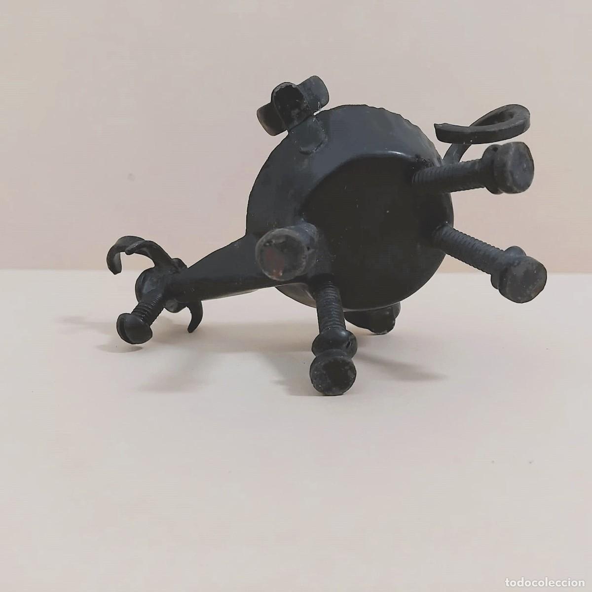 Otros objetos de arte: Candil reconvertido en cenicero de toro - Foto 3
