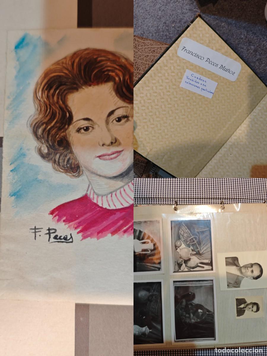 Otros objetos de arte: Francisco Peces Mu&ntilde;oz gran lote personal - Foto 1