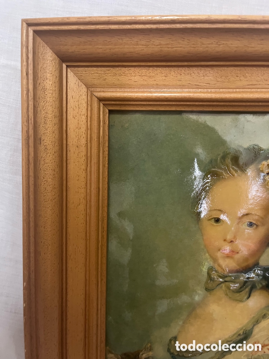 Otros objetos de arte: CUADRO DIBUJO PLASTIFICADO CON MACI MADERA - Foto 4