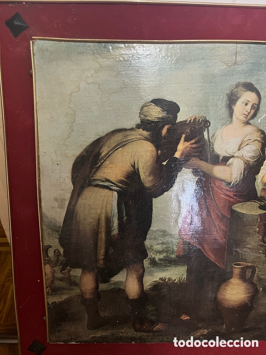 Otros objetos de arte: Cuadro sobre madera , 55 x 48 cm - Foto 2