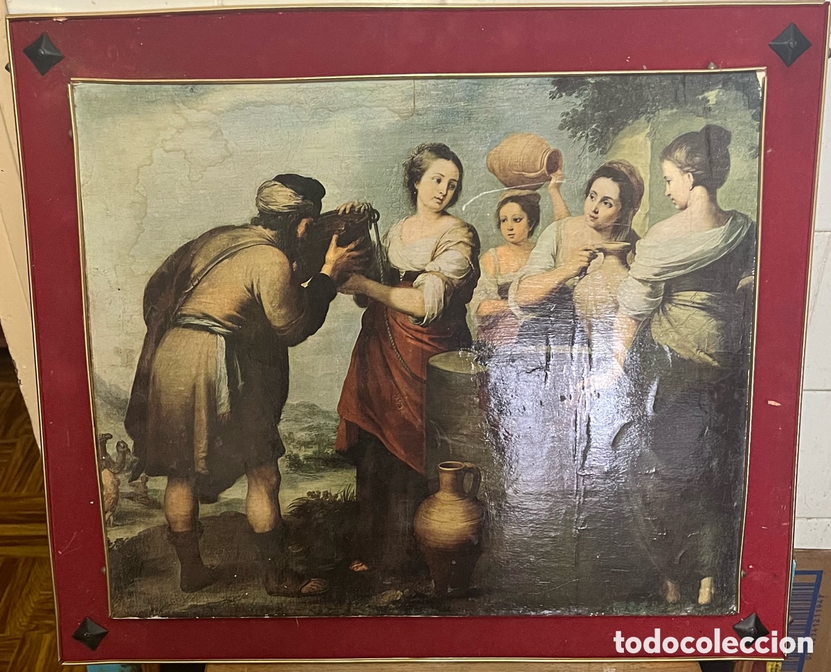 Otros objetos de arte: Cuadro sobre madera , 55 x 48 cm - Foto 1