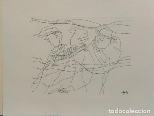 Otros objetos de arte: L&aacute;minas Pedro Sobrado 33x25 - Foto 2