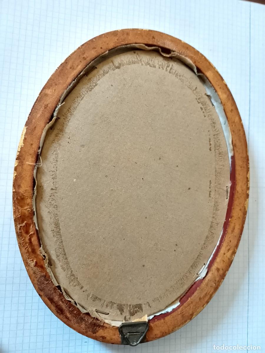 Otros objetos de arte: Cuadro en marco ovalado - Foto 2