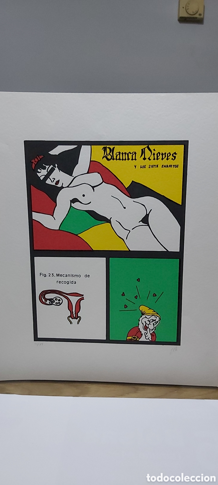 Otros objetos de arte: OBRA DE ARTE MODERNO. NUMERADA Y FIRMADA - Foto 1