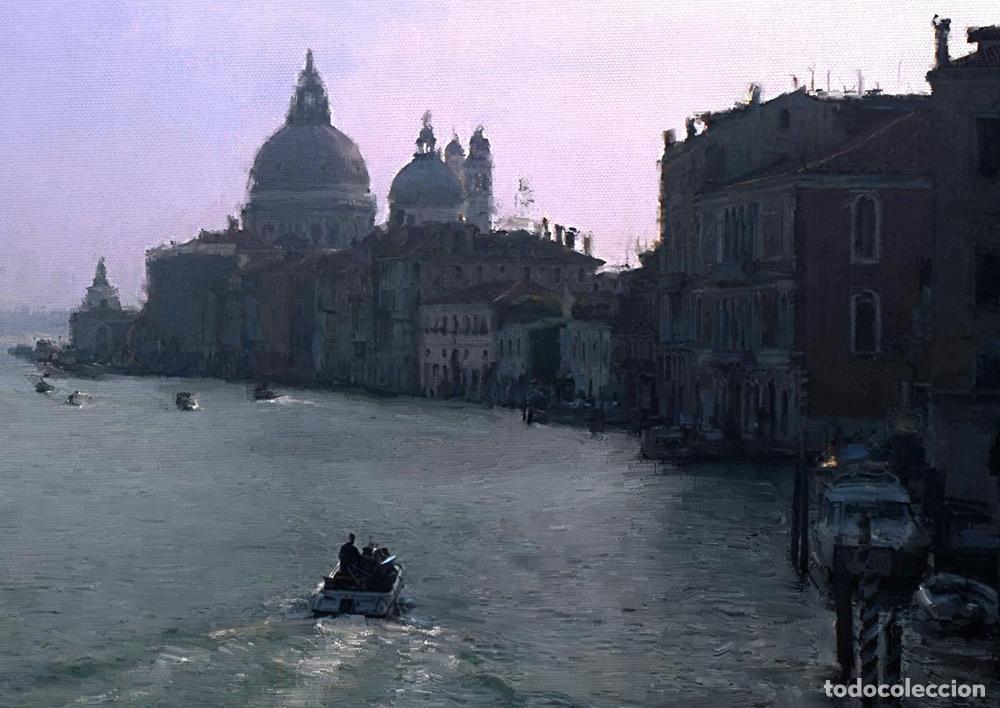 Otros objetos de arte: DAWN OVER VENICE - IMPRESION EN LIENZO DE ALGOD&Oacute;N ( 73 X 54 cm ) - Foto 3