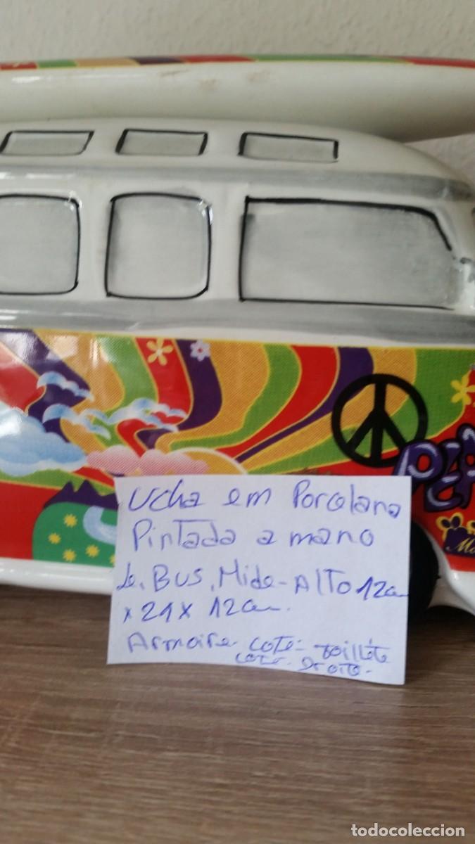 Otros objetos de arte: EXPLENDIDA UCHA MODELO DE BUS SELADO, PINTADO A MANO - Foto 7