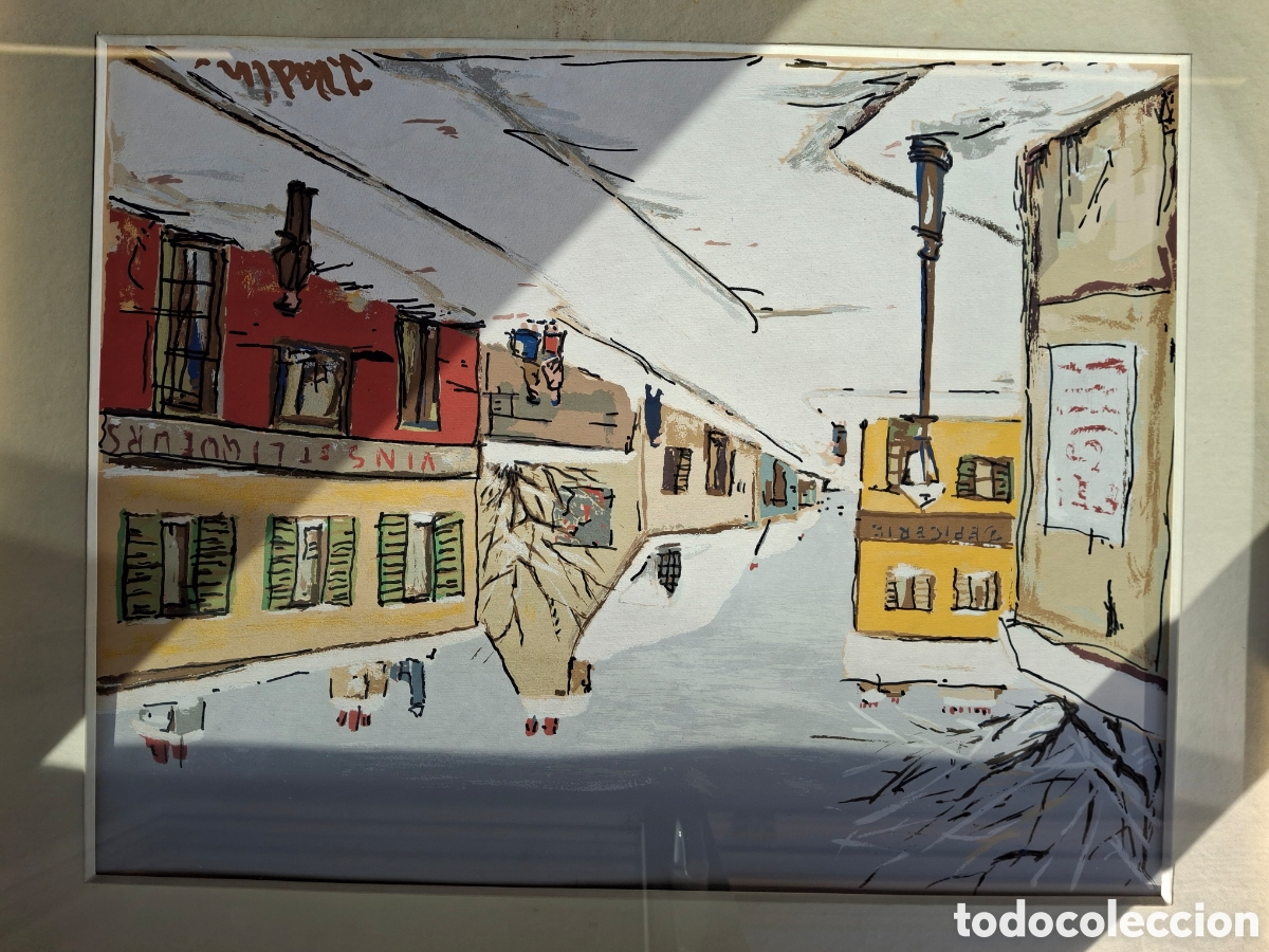 Otros objetos de arte: Cuadro firmado J. Vadin. - Foto 11