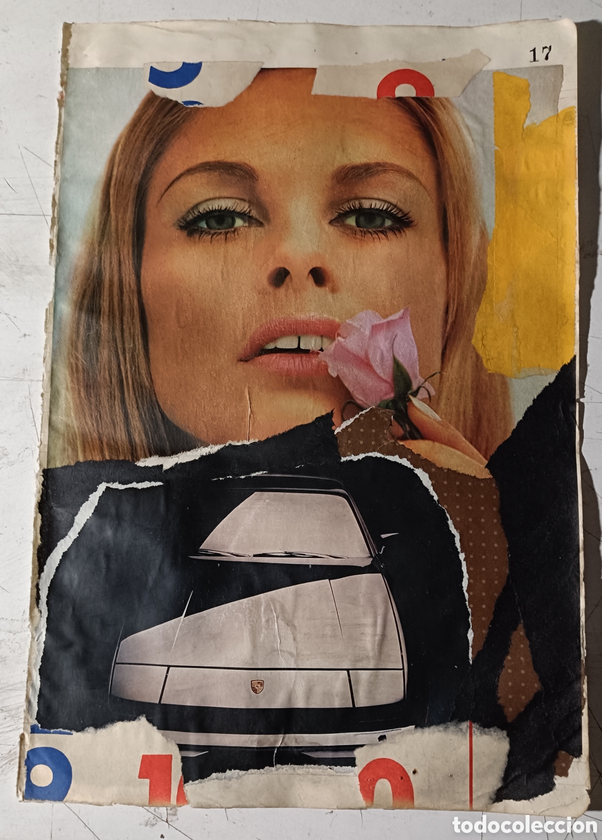 Otros objetos de arte: Collage sobre papel. Original - Foto 1