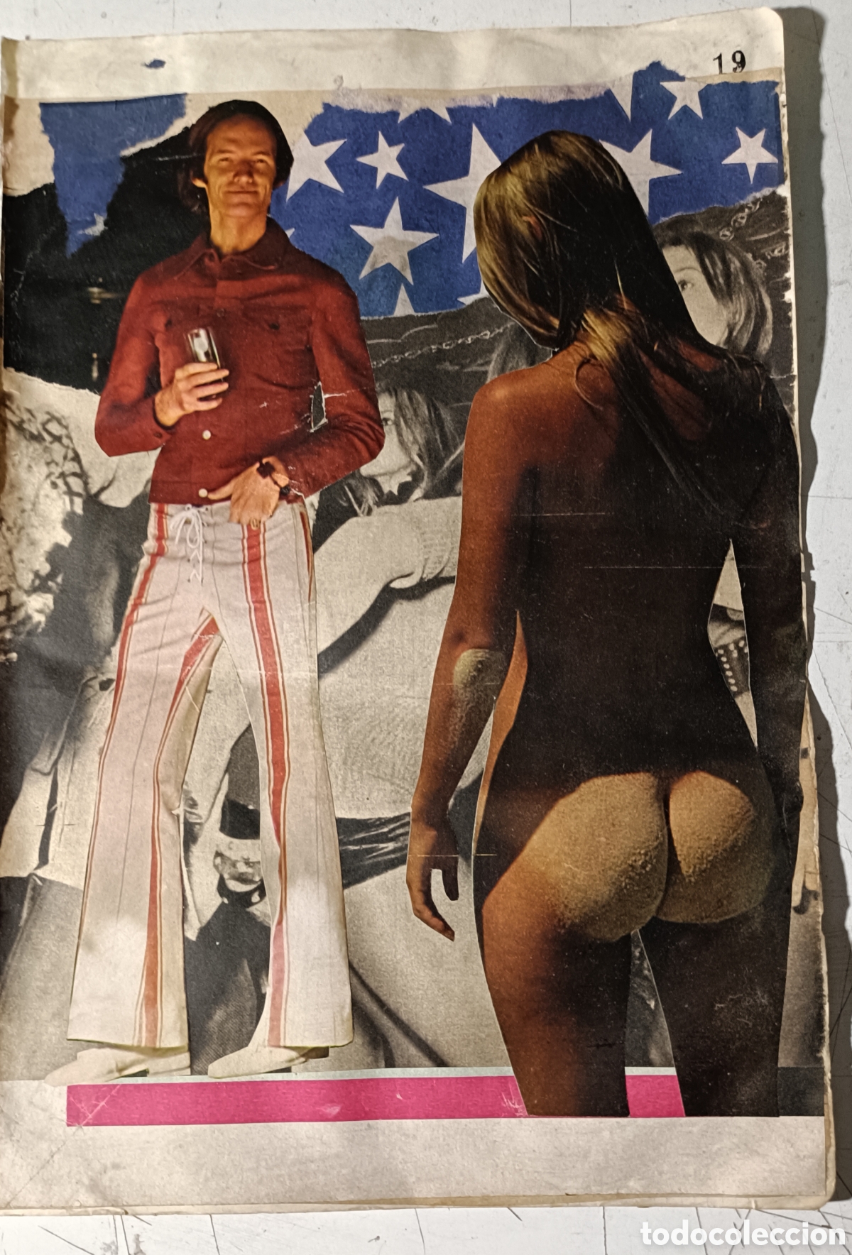 Otros objetos de arte: Collage sobre papel. Original - Foto 1