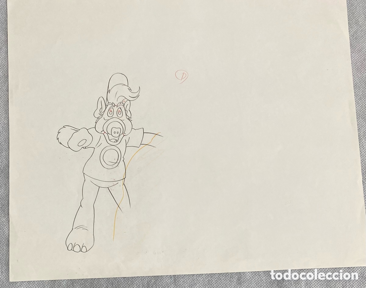 Otros objetos de arte: ALF. C&eacute;lula Original de la serie animada de los 80 Alf - Foto 6