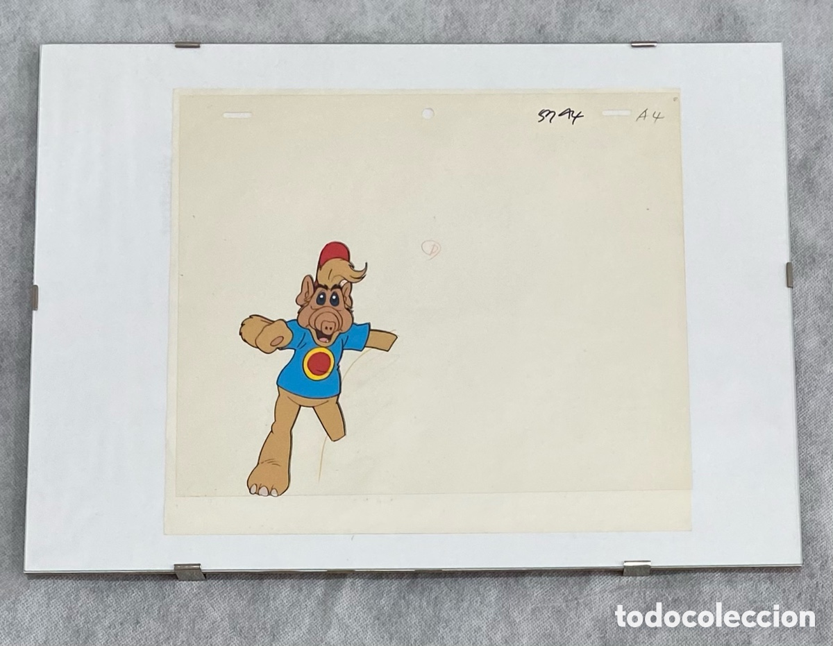 Otros objetos de arte: ALF. C&eacute;lula Original de la serie animada de los 80 Alf - Foto 8