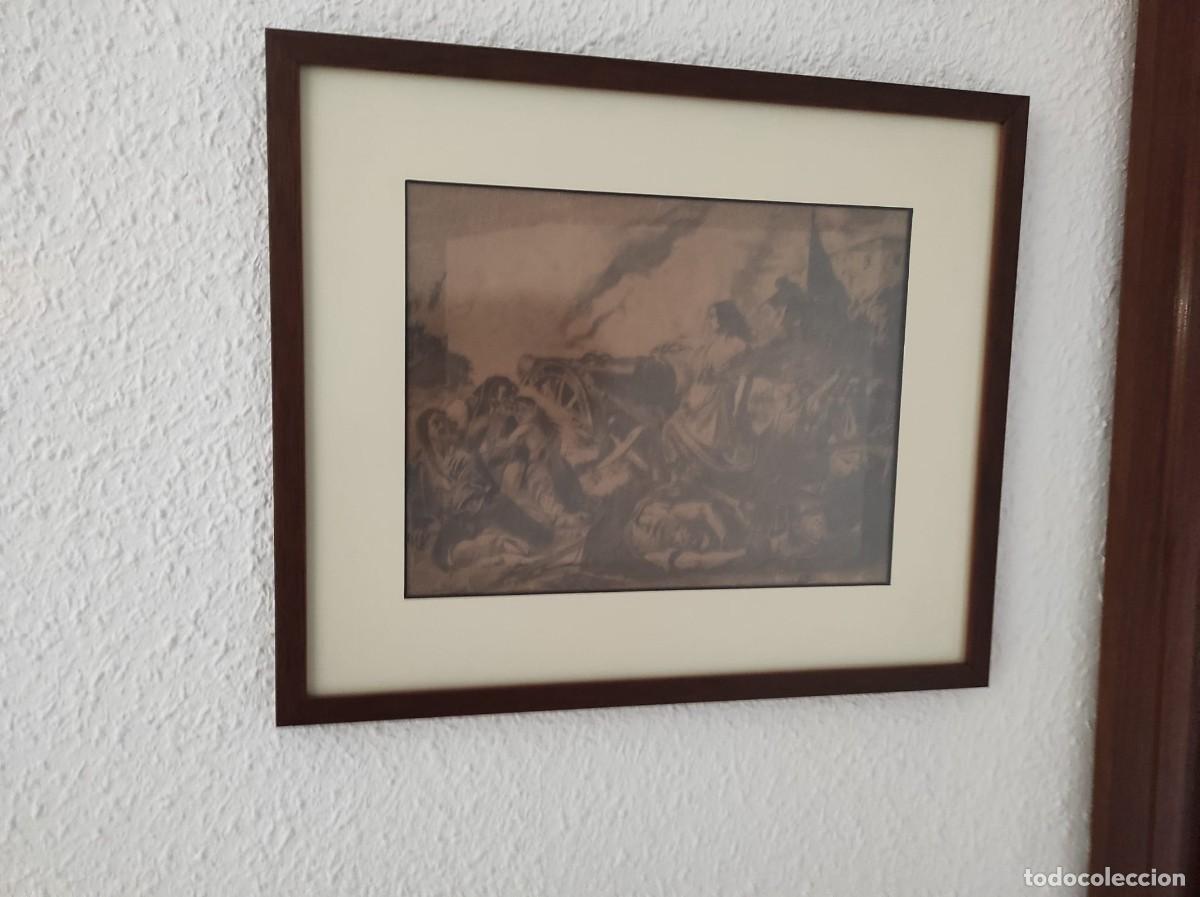 Otros objetos de arte: Lote de diez r&eacute;plicas de cuadros ilustres - Foto 9