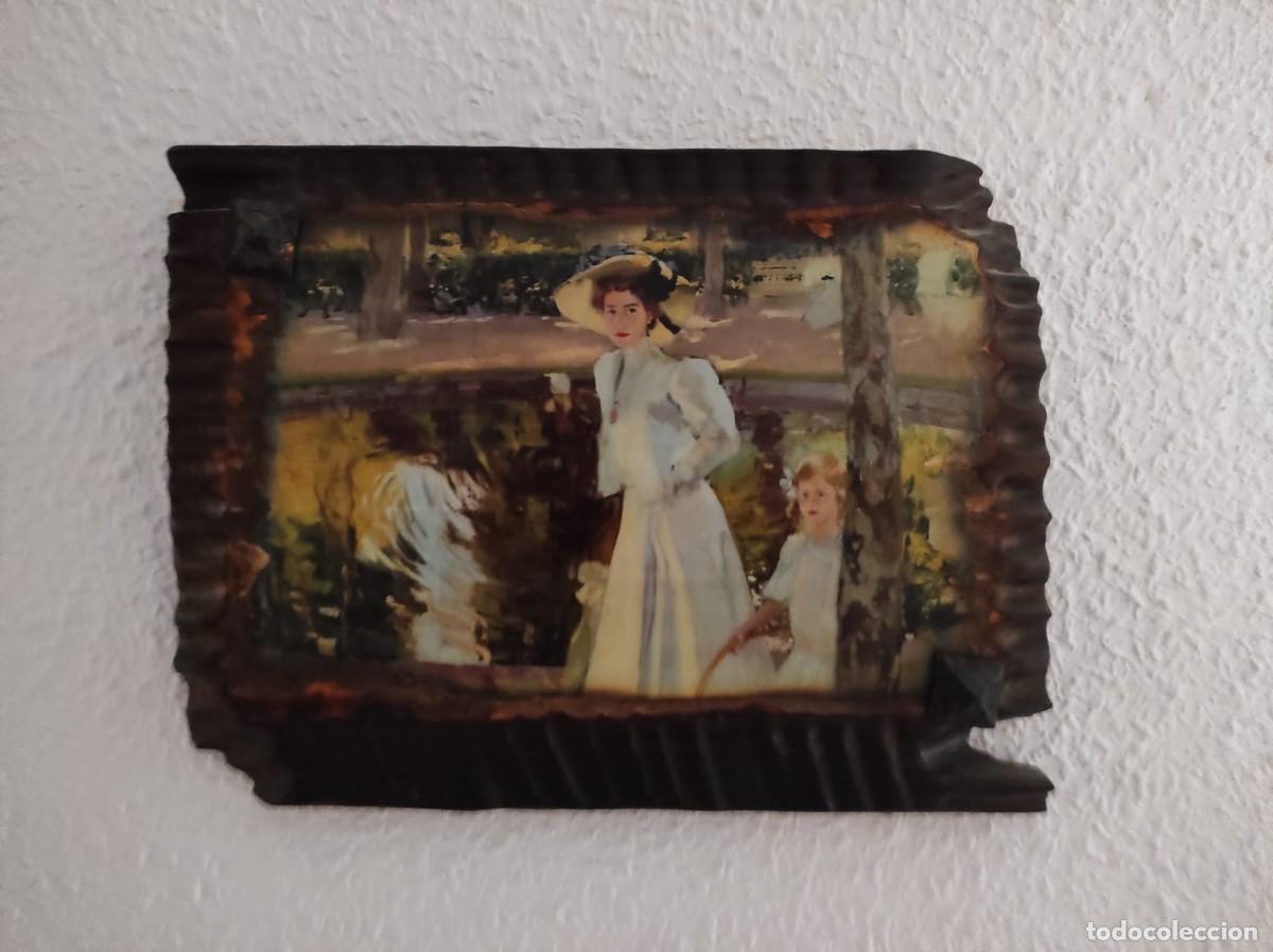 Otros objetos de arte: Lote de diez r&eacute;plicas de cuadros ilustres - Foto 10