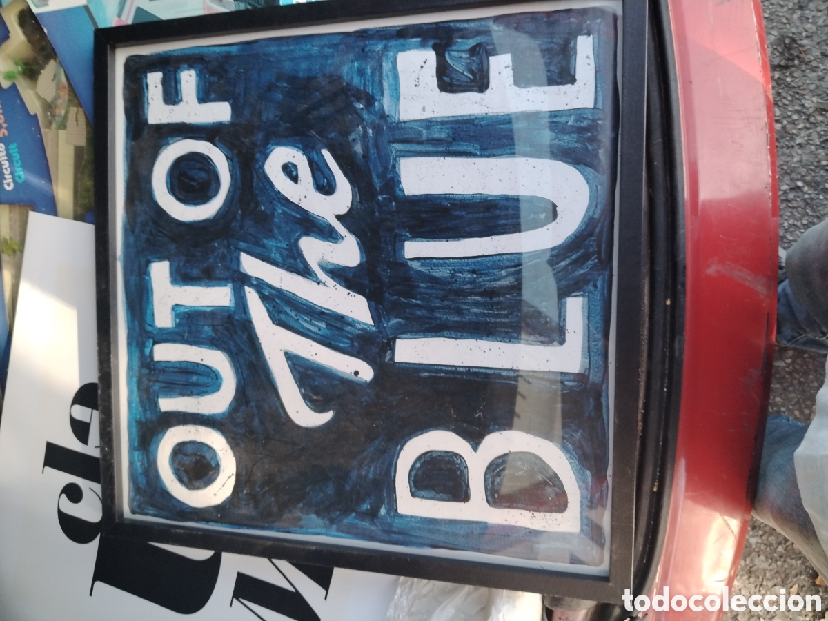 Otros objetos de arte: Cuadro OUT OF the BLUE - Foto 1