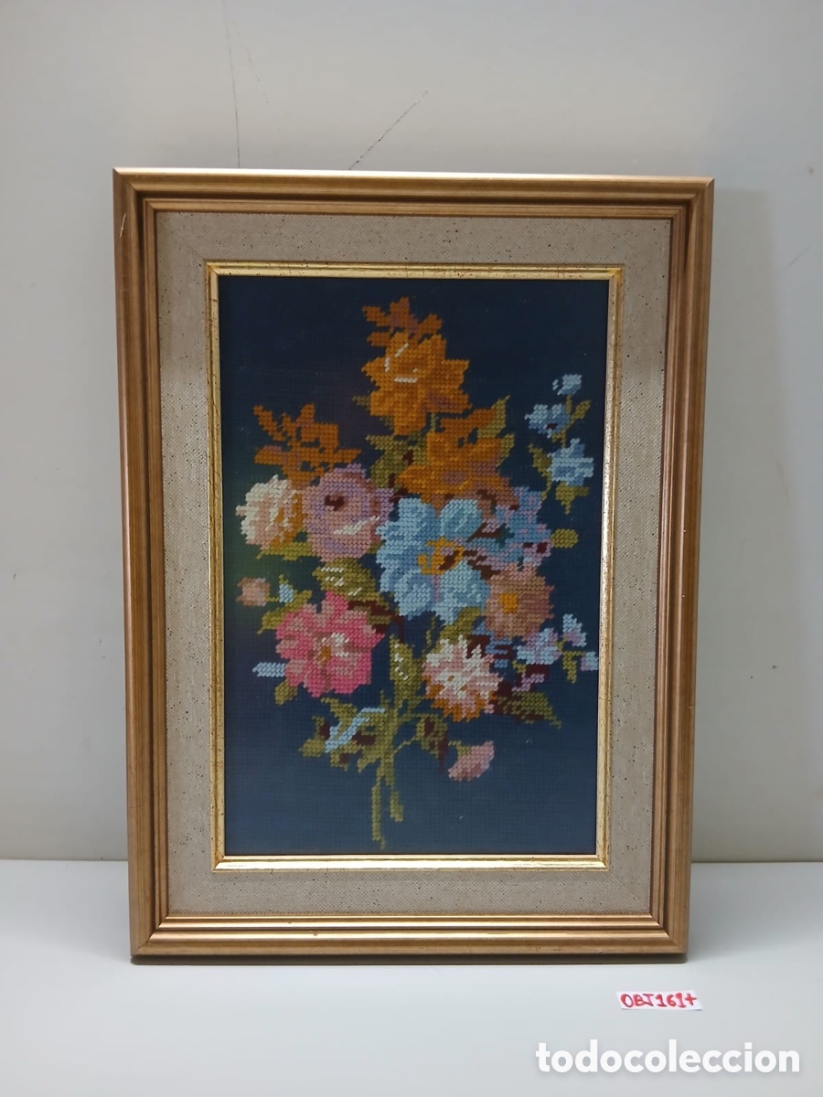 Otros objetos de arte: Cuadro. Del club bodeg&oacute;n de flores. - Foto 1