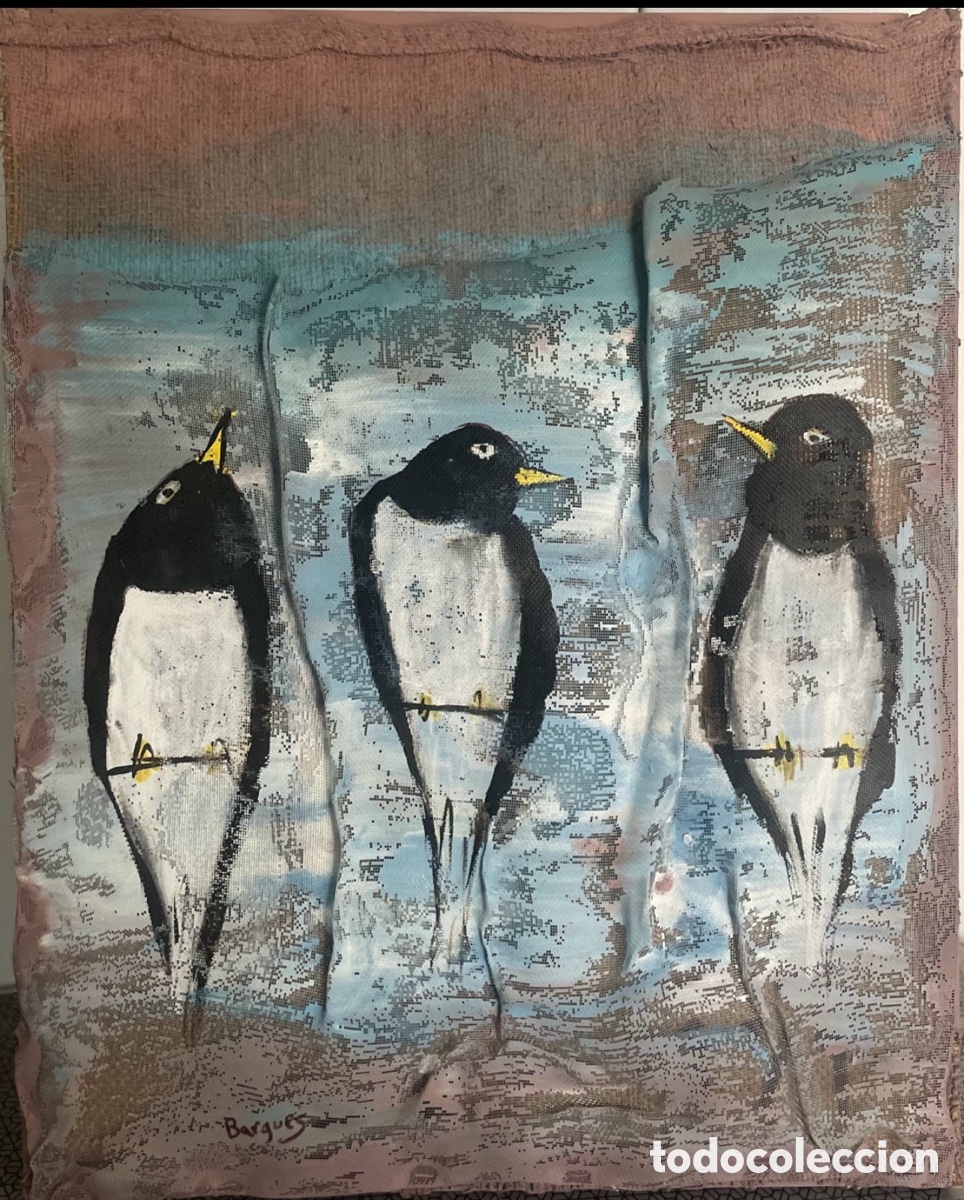 Otros objetos de arte: Collage original de Bargues - Foto 1