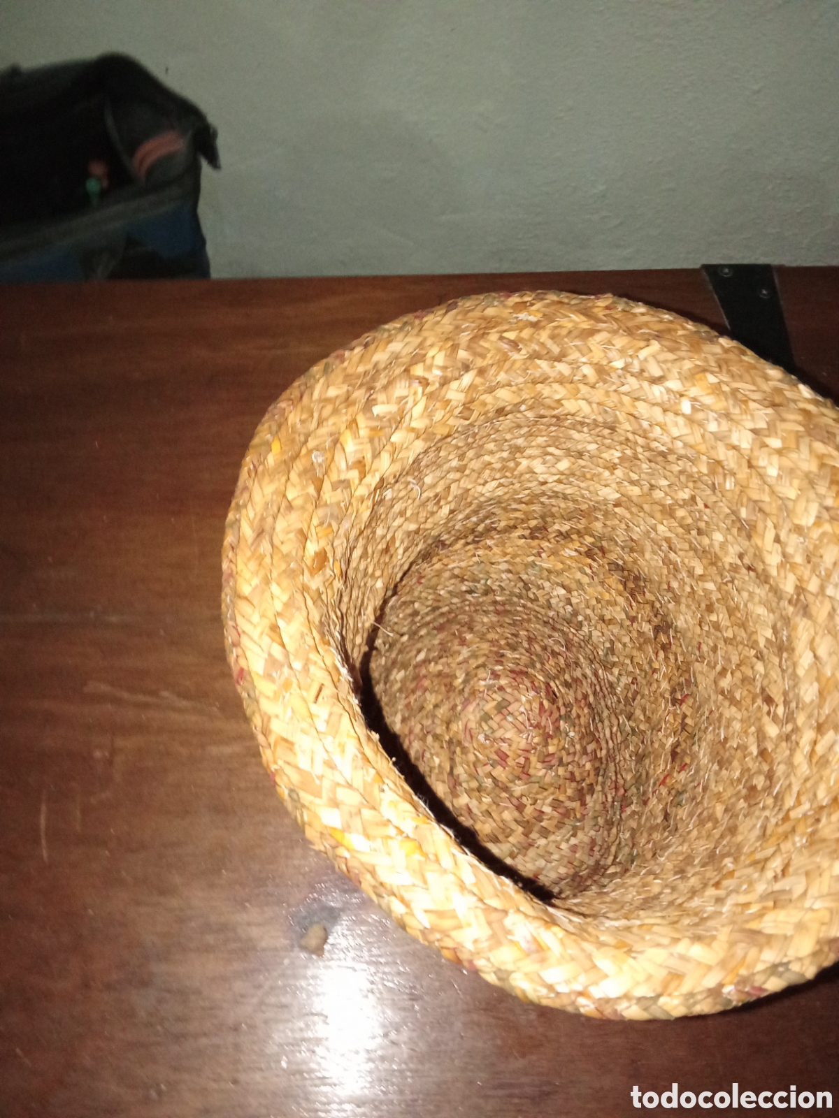 Otros objetos de arte: Sombrero artesano hojas de bacua - Foto 3