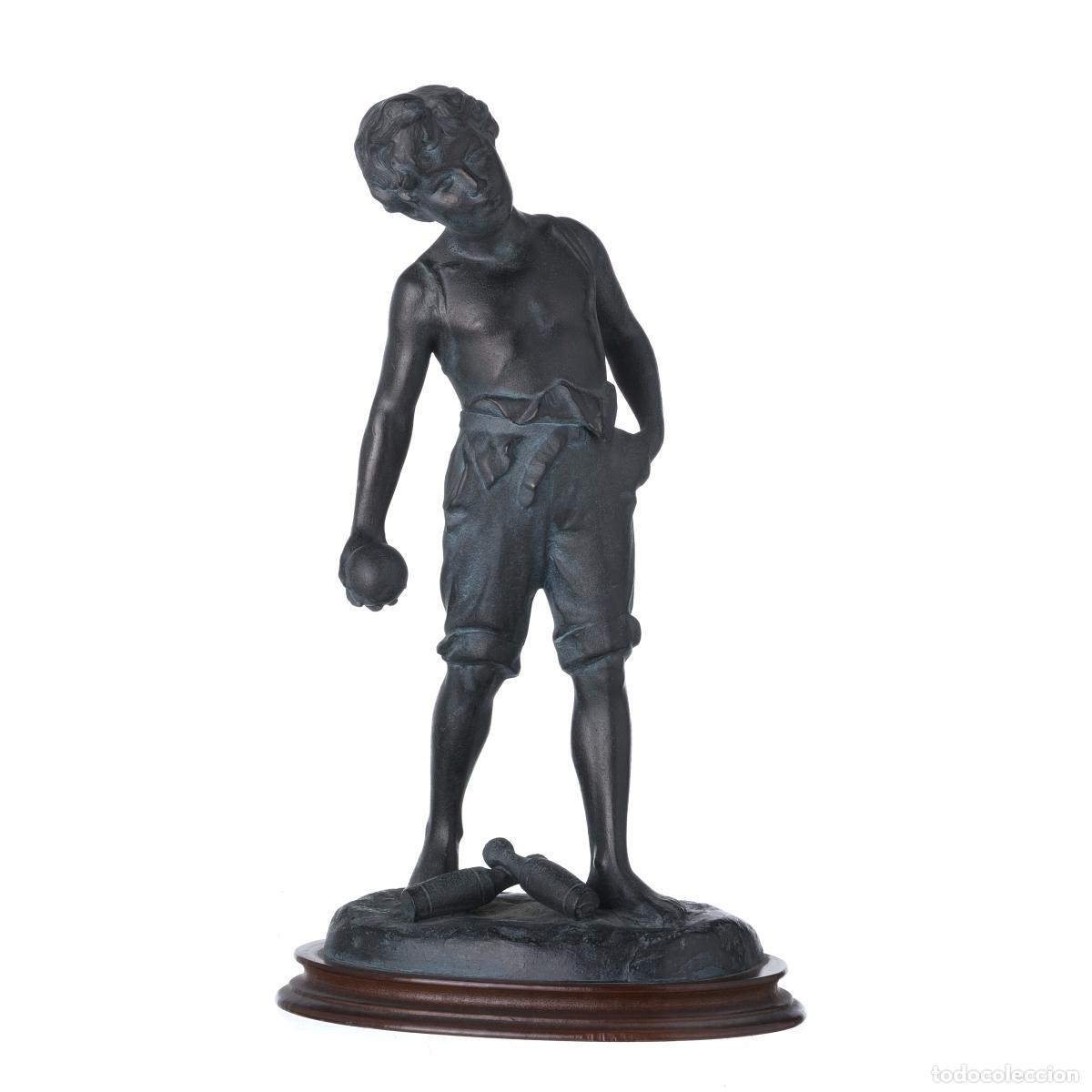 Otros objetos de arte: NI&Ntilde;O CON PELOTA - Foto 1