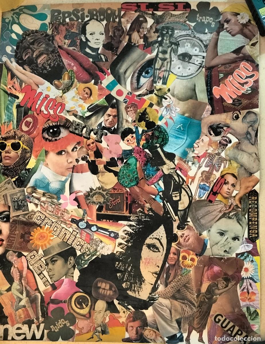 Otros objetos de arte: Collage Pop Art . A&ntilde;os1960 . - Foto 1