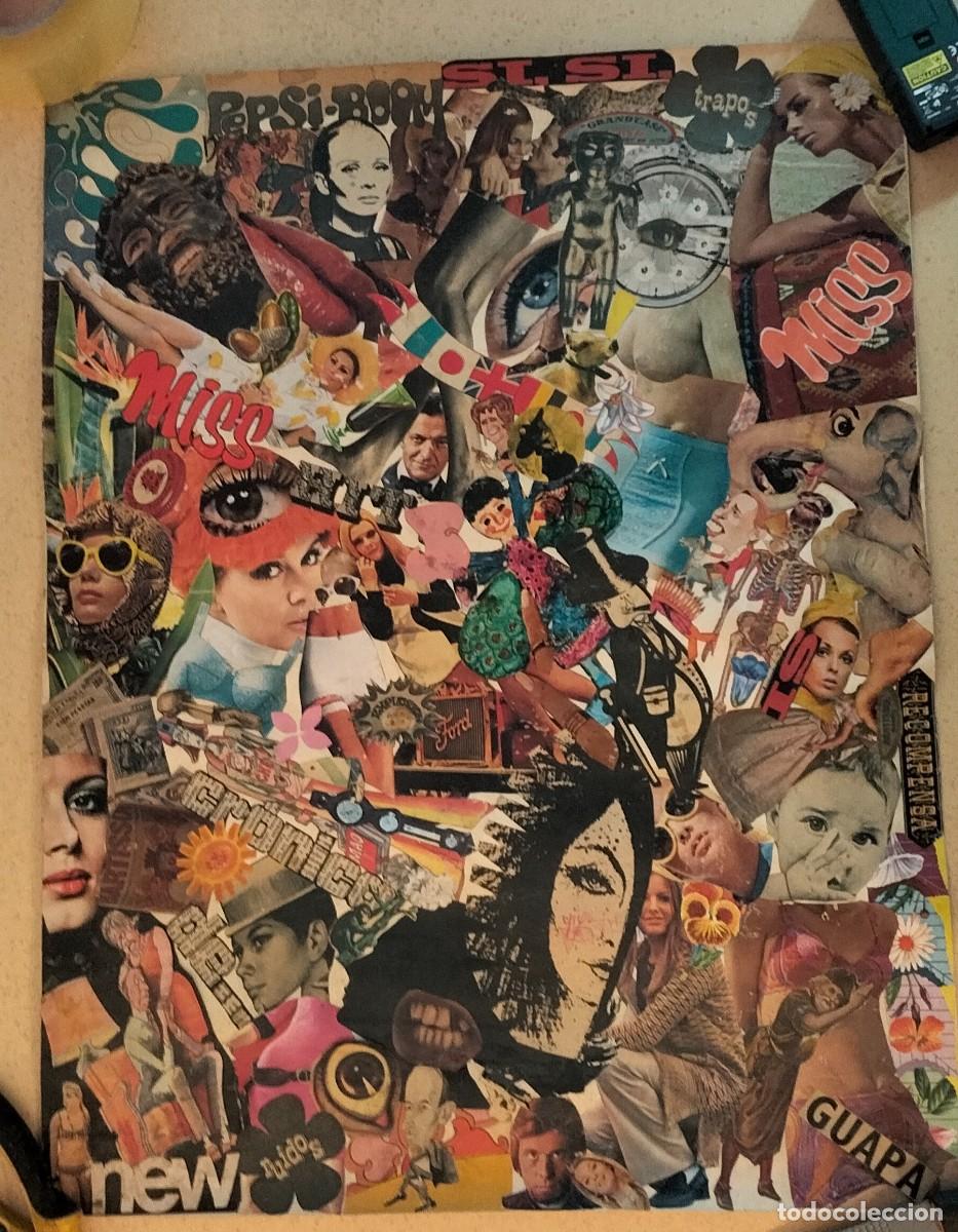 Otros objetos de arte: Collage Pop Art . A&ntilde;os1960 . - Foto 5