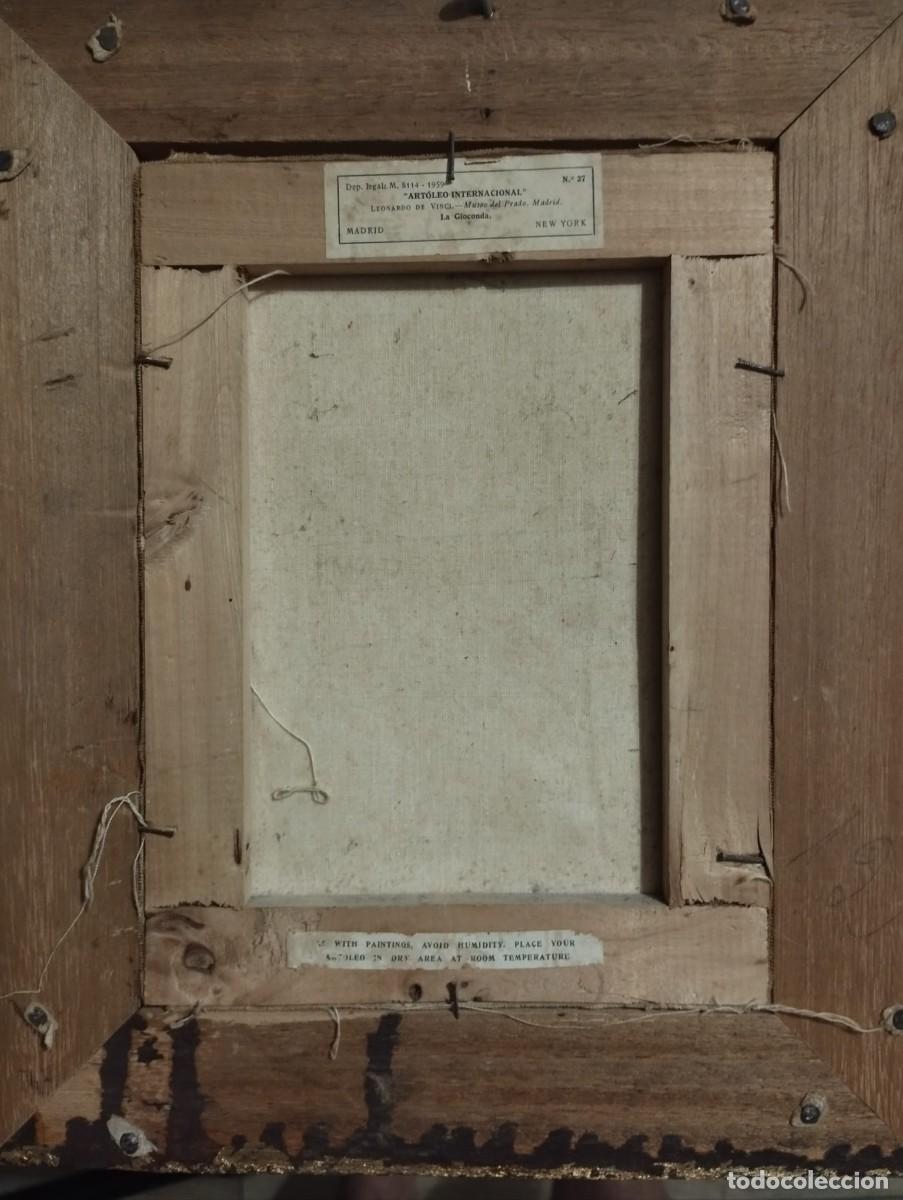 Otros objetos de arte: cuadro de Gioconda con informaci&oacute;n - Foto 5