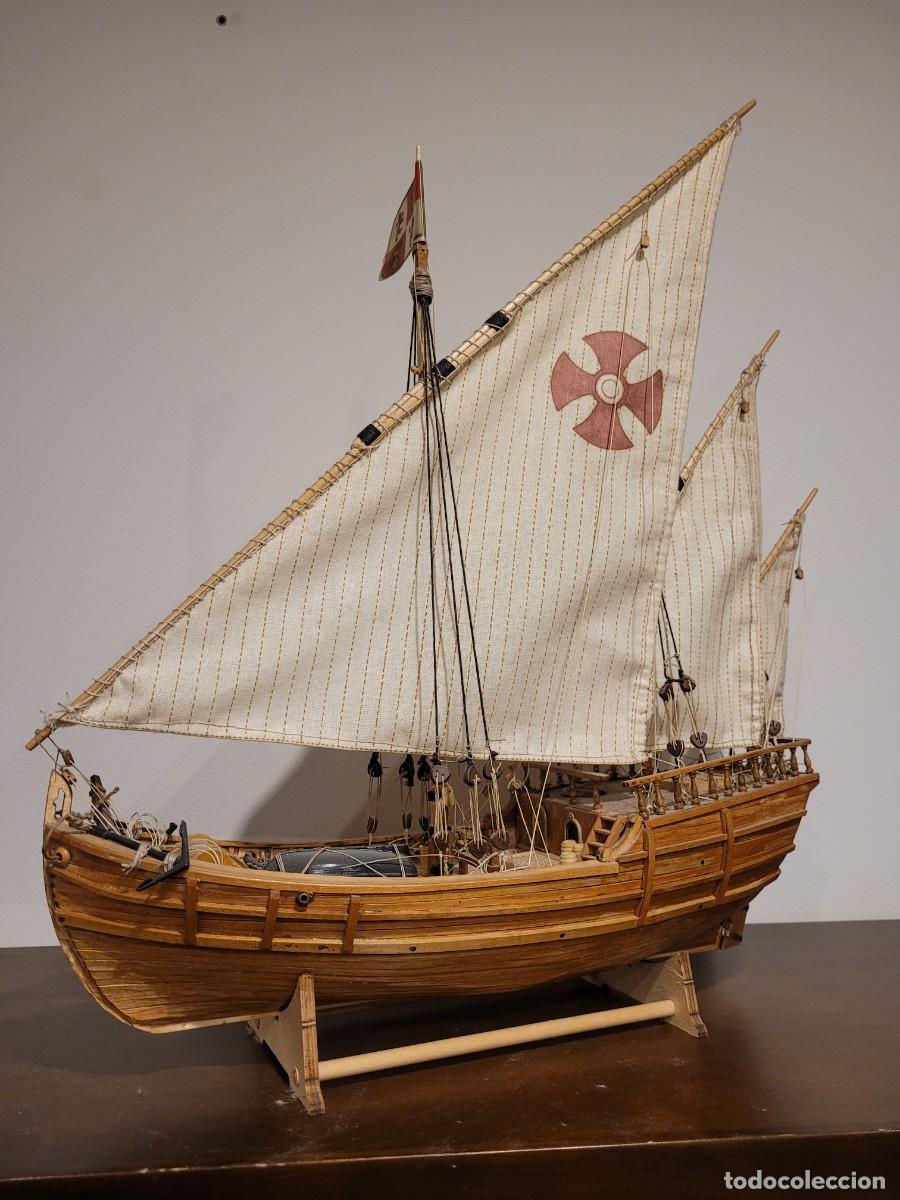 Otros objetos de arte: Maqueta de la Carabela La Ni&ntilde;a - Foto 1