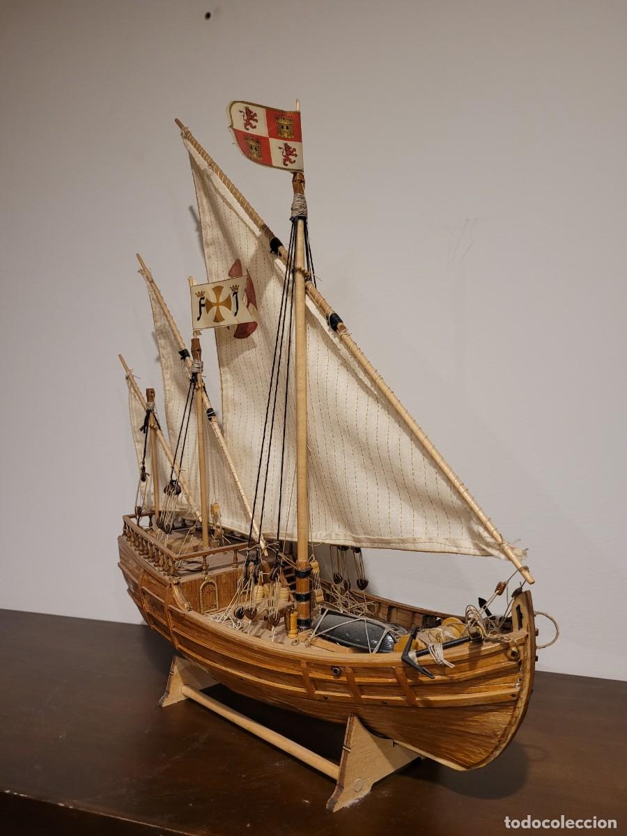 Otros objetos de arte: Maqueta de la Carabela La Ni&ntilde;a - Foto 2