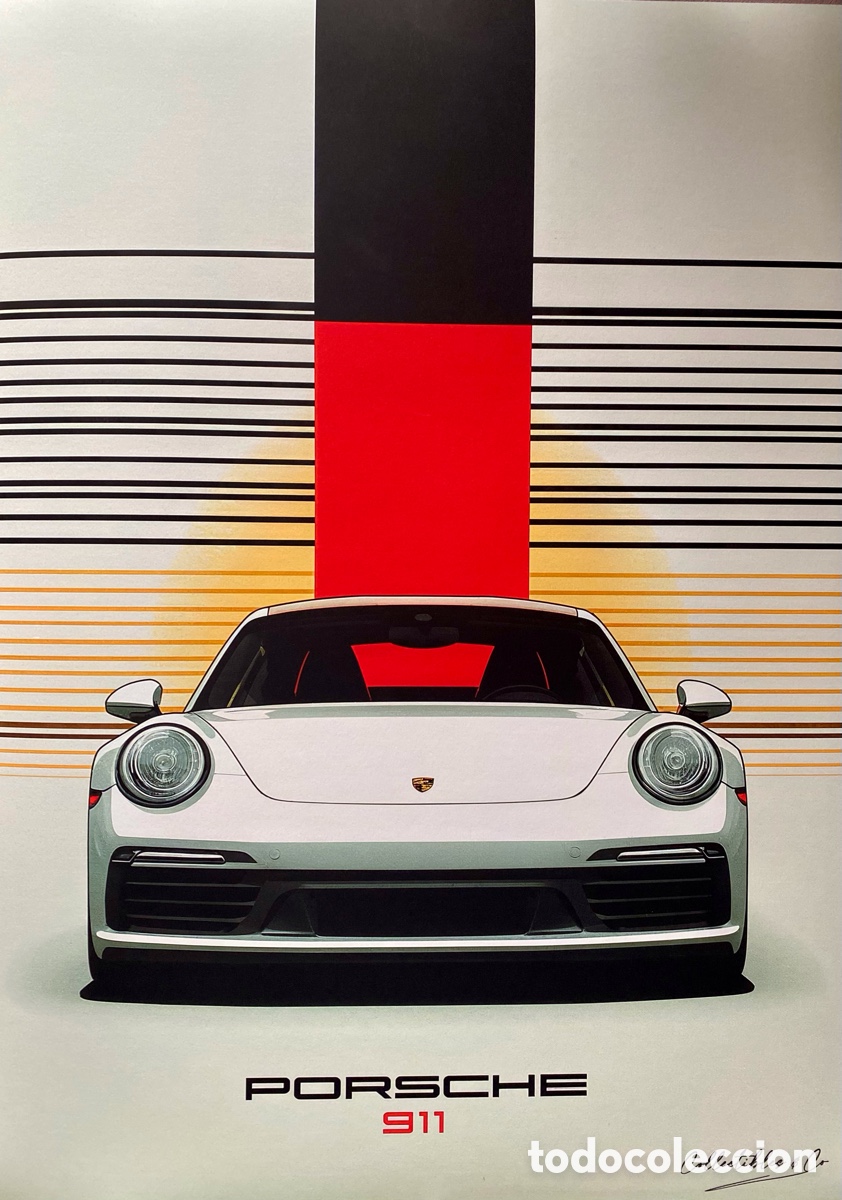 Otros objetos de arte: Impresi&oacute;n Digital Porsche - Foto 3