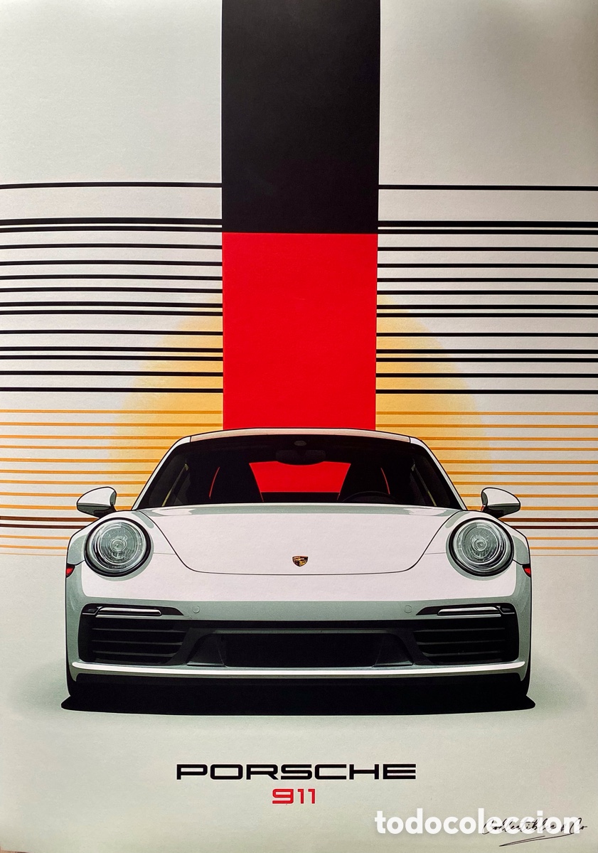 Otros objetos de arte: Impresi&oacute;n Digital Porsche - Foto 1