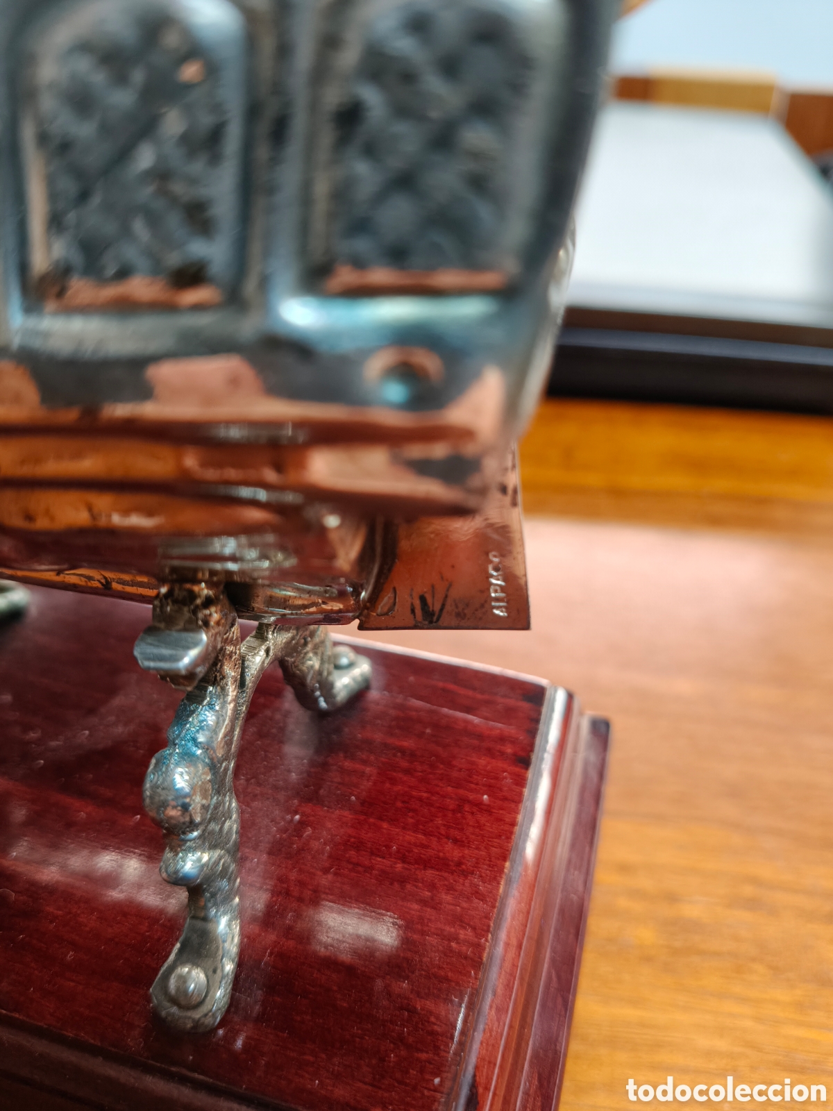 Otros objetos de arte: Carabela sobre base madera - Foto 2