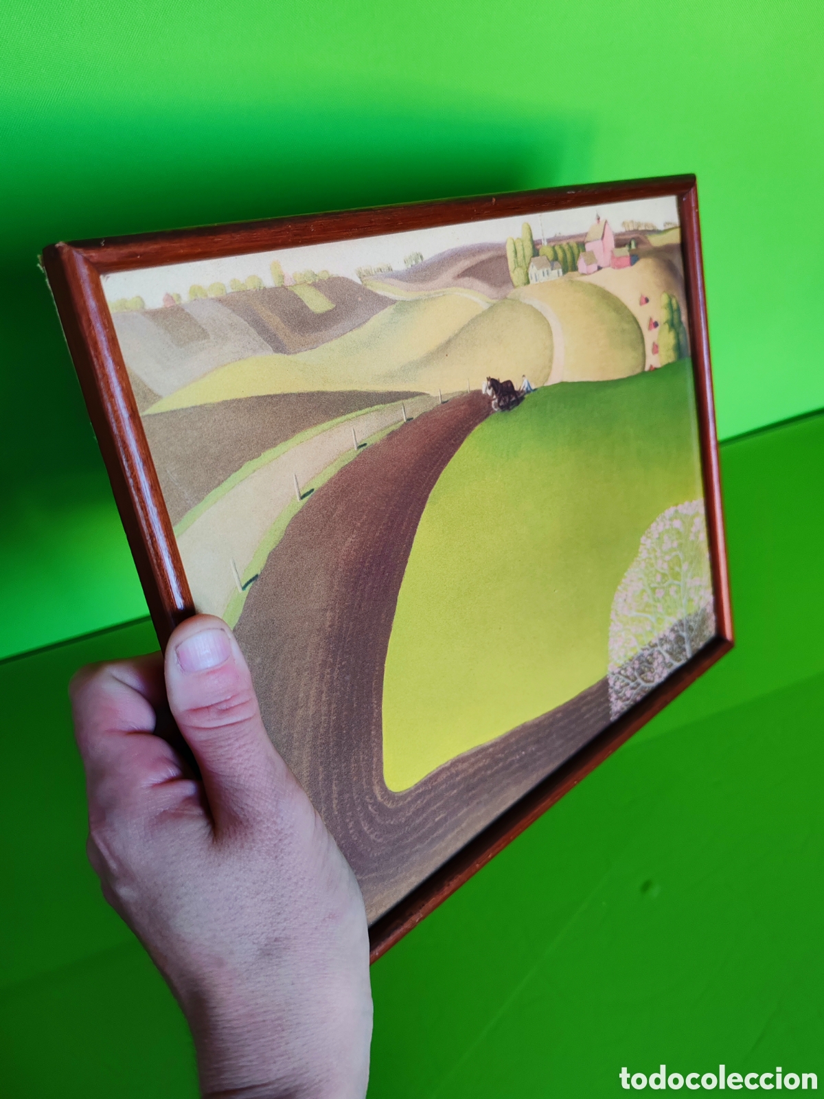 Otros objetos de arte: Spring landscape grand wood copia - Foto 2