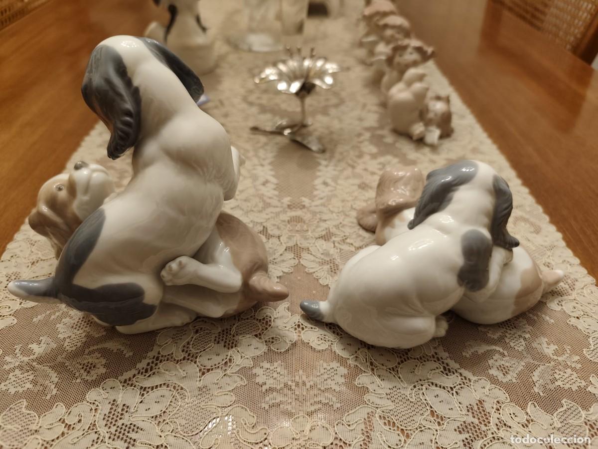 Otros objetos de arte: pareja figuras perros marca nao - Foto 2