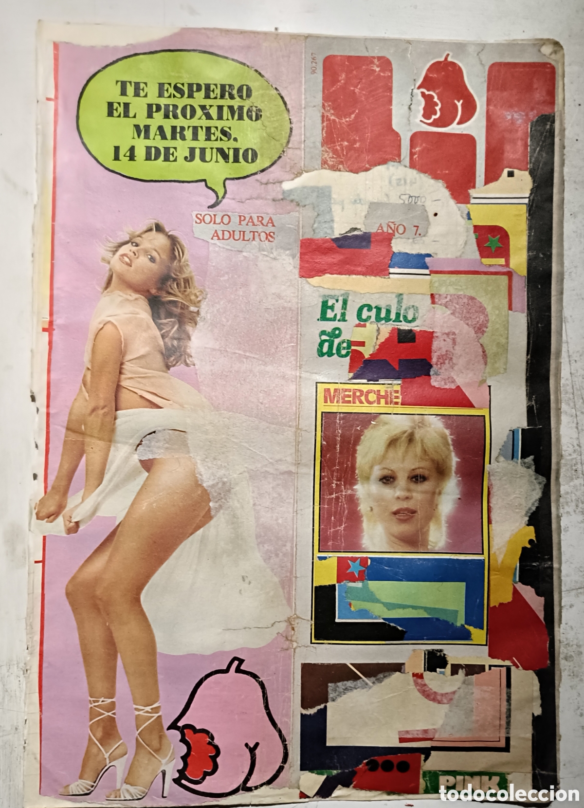 Otros objetos de arte: Collage sobre papel directo del artista - Foto 1