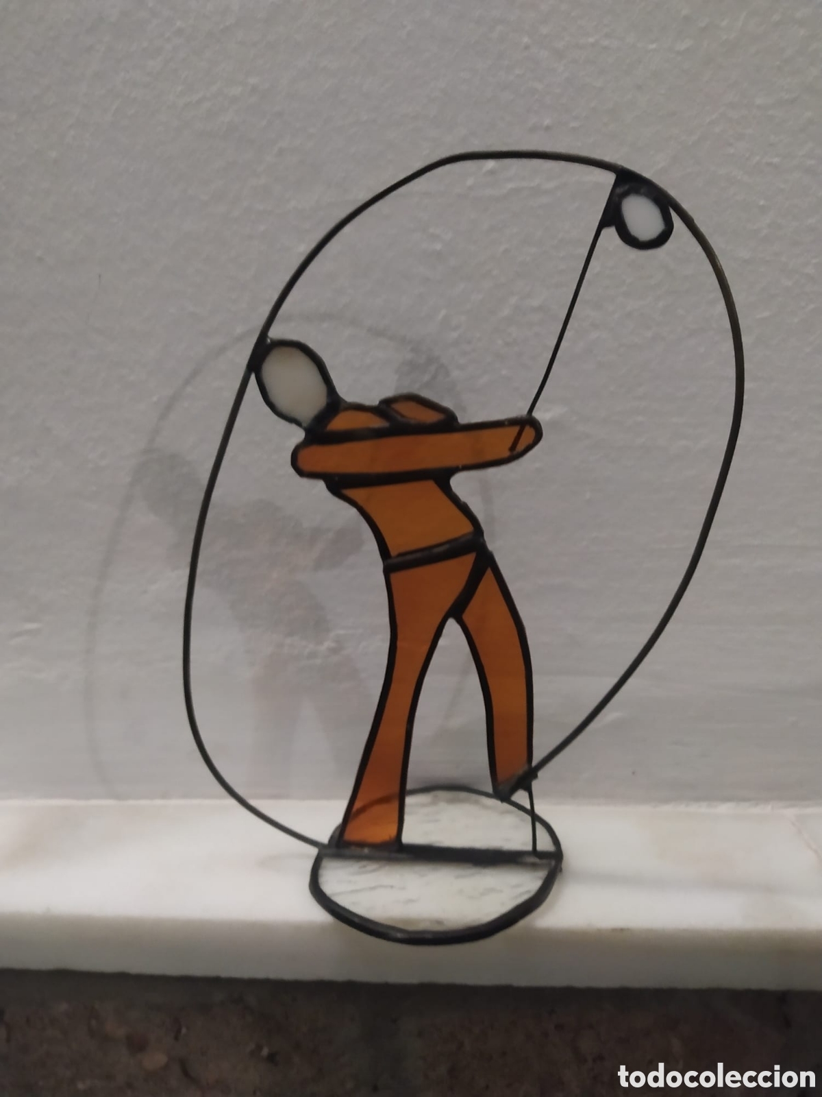 Otros objetos de arte: Figura decorativa golf - Foto 1