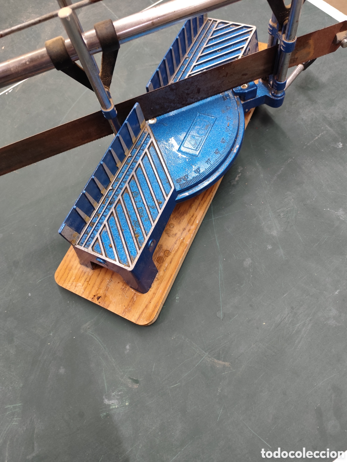 Otros objetos de arte: Ingletadora manual con base de mader - Foto 6
