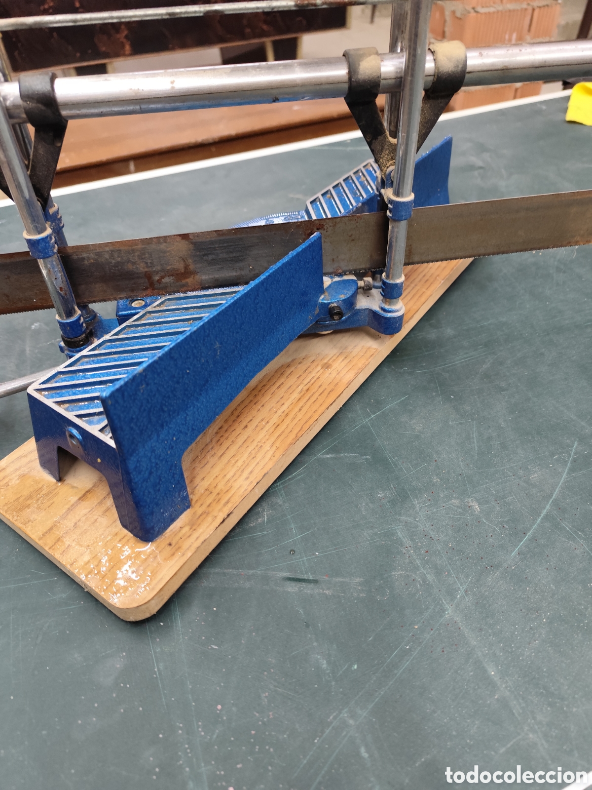 Otros objetos de arte: Ingletadora manual con base de mader - Foto 7
