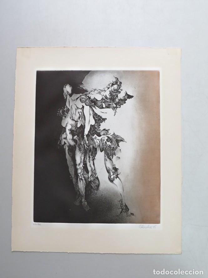 Otros objetos de arte: PERRY OLIVER. AGUAFUERTE. FIRMADA Y NUMERADA. 1975 - Foto 1