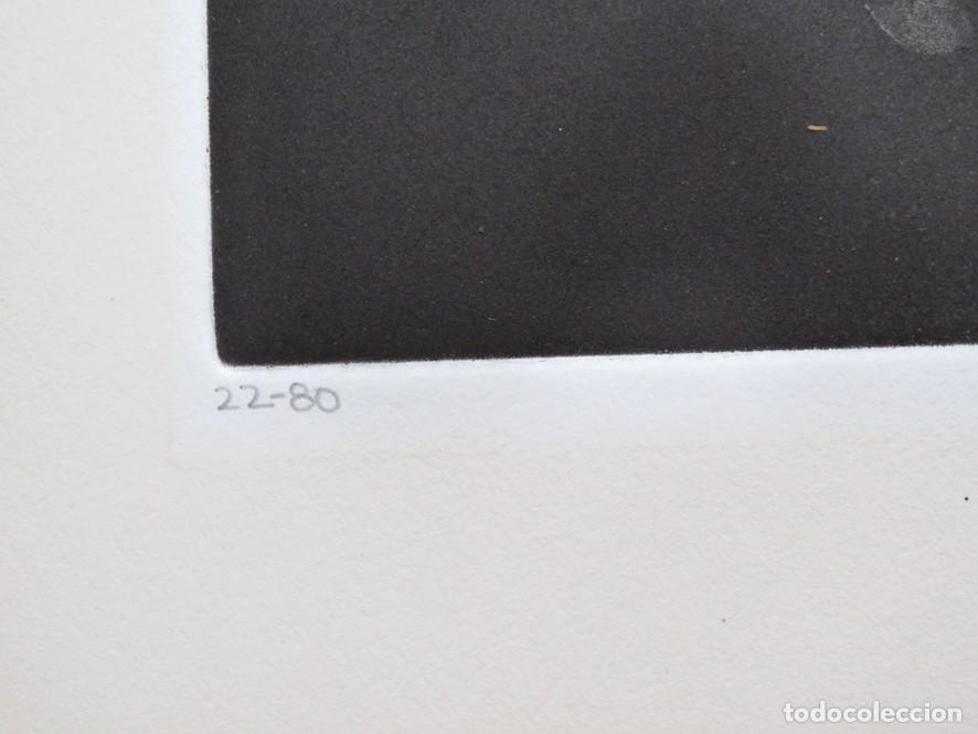 Otros objetos de arte: PERRY OLIVER. AGUAFUERTE. FIRMADA Y NUMERADA. 1975 - Foto 3