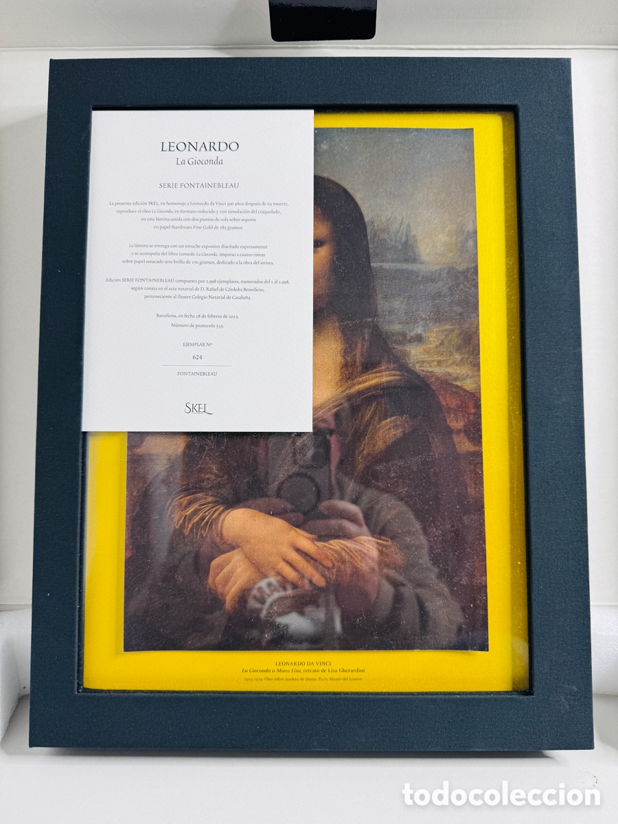Otros objetos de arte: Leonardo 500 La Gioconda Skel Edici&oacute;n Numerada - Foto 6
