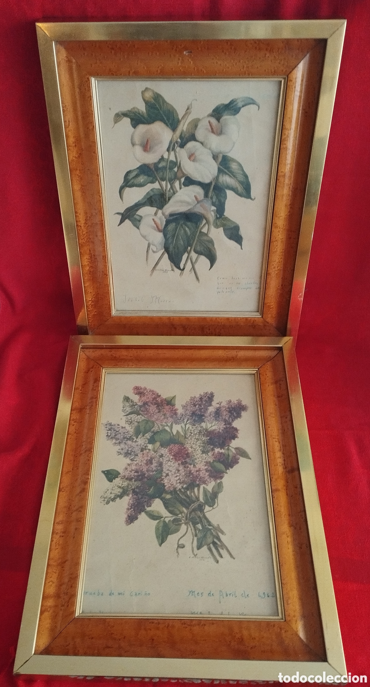 Otros objetos de arte: Dos Pinturas P. Mill&aacute;n Alosete. - Foto 2