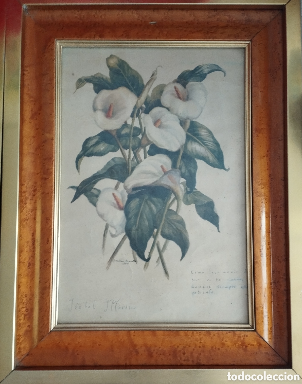 Otros objetos de arte: Dos Pinturas P. Mill&aacute;n Alosete. - Foto 4