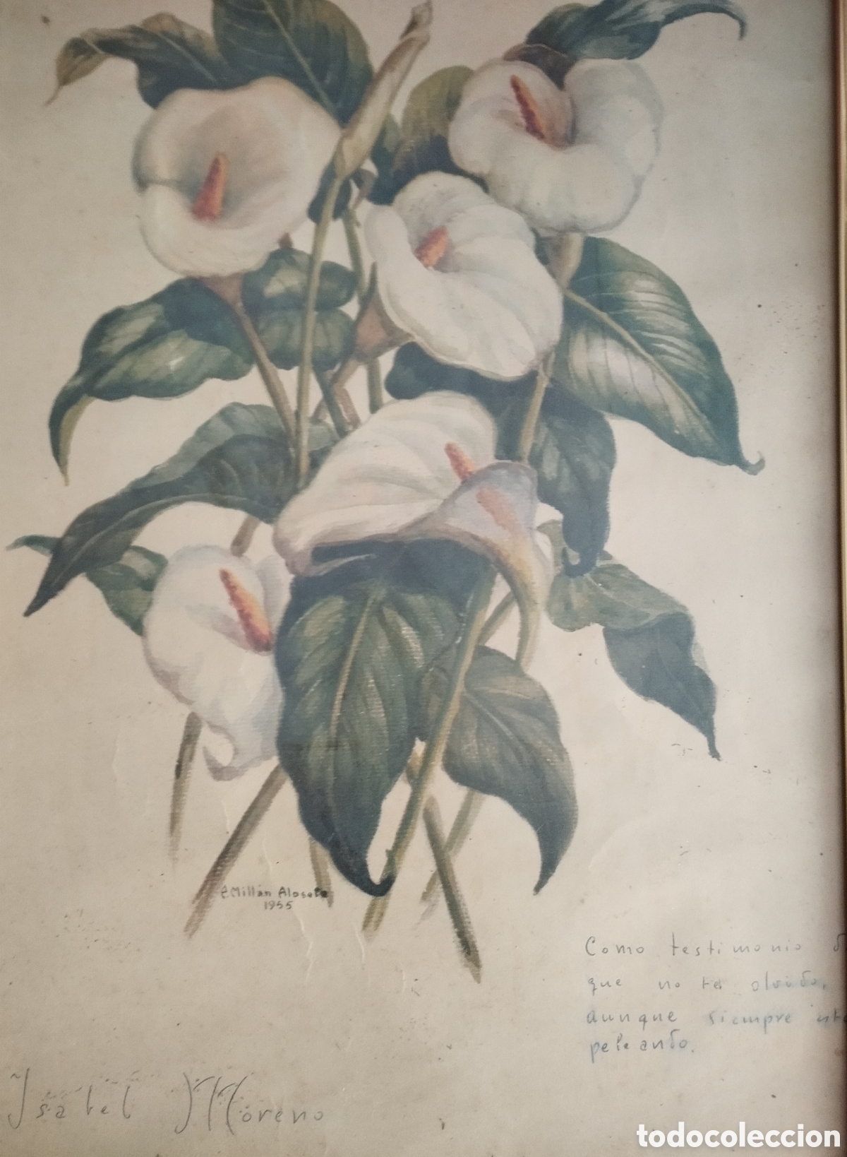 Otros objetos de arte: Dos Pinturas P. Mill&aacute;n Alosete. - Foto 7