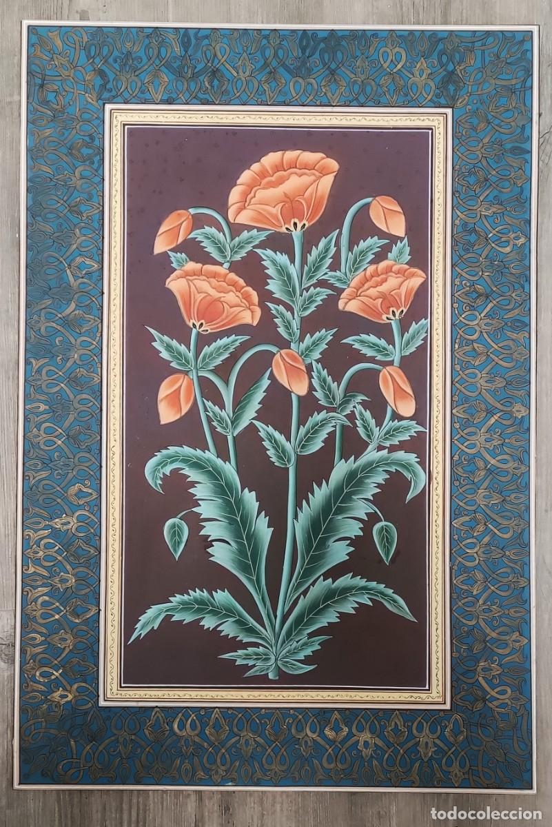 Otros objetos de arte: PINTURA SOBRE TELA DE SEDA - Foto 1