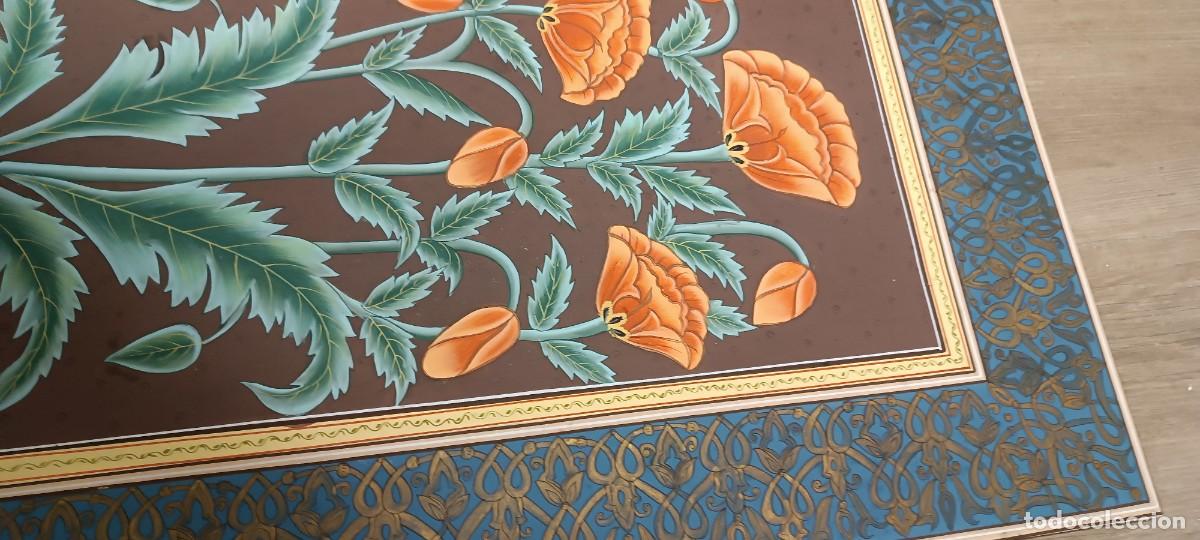 Otros objetos de arte: PINTURA SOBRE TELA DE SEDA - Foto 3