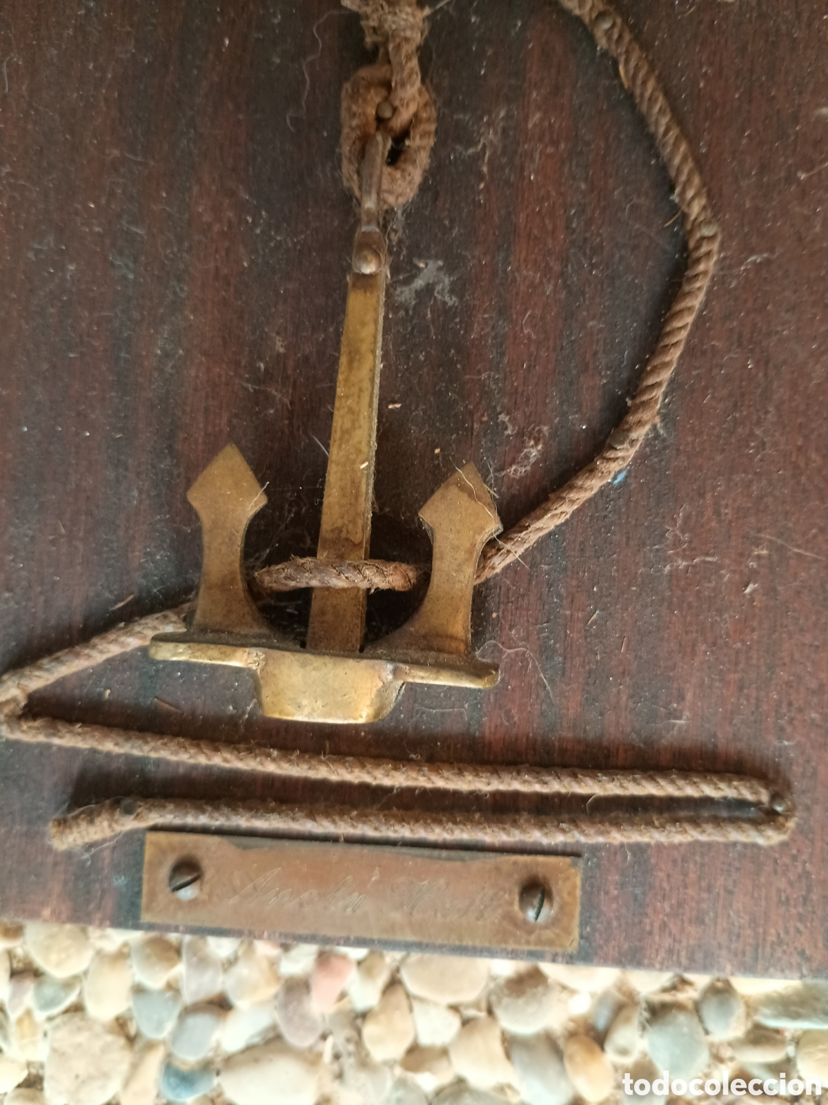 Otros objetos de arte: Nudos marinero enmarcado en tablero - Foto 2
