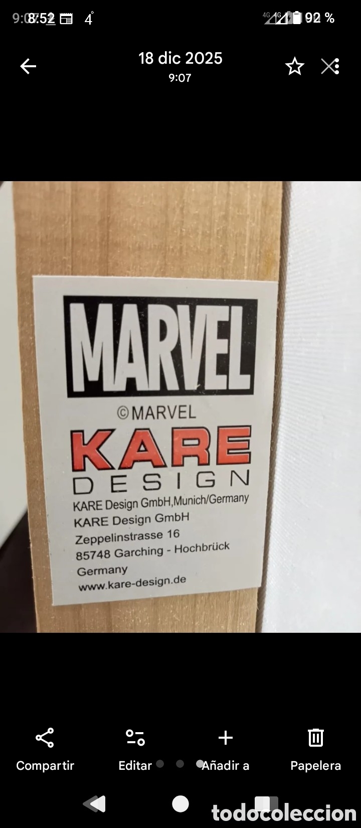 Otros objetos de arte: Spiderman by Kare/ Descatalogado - Foto 2