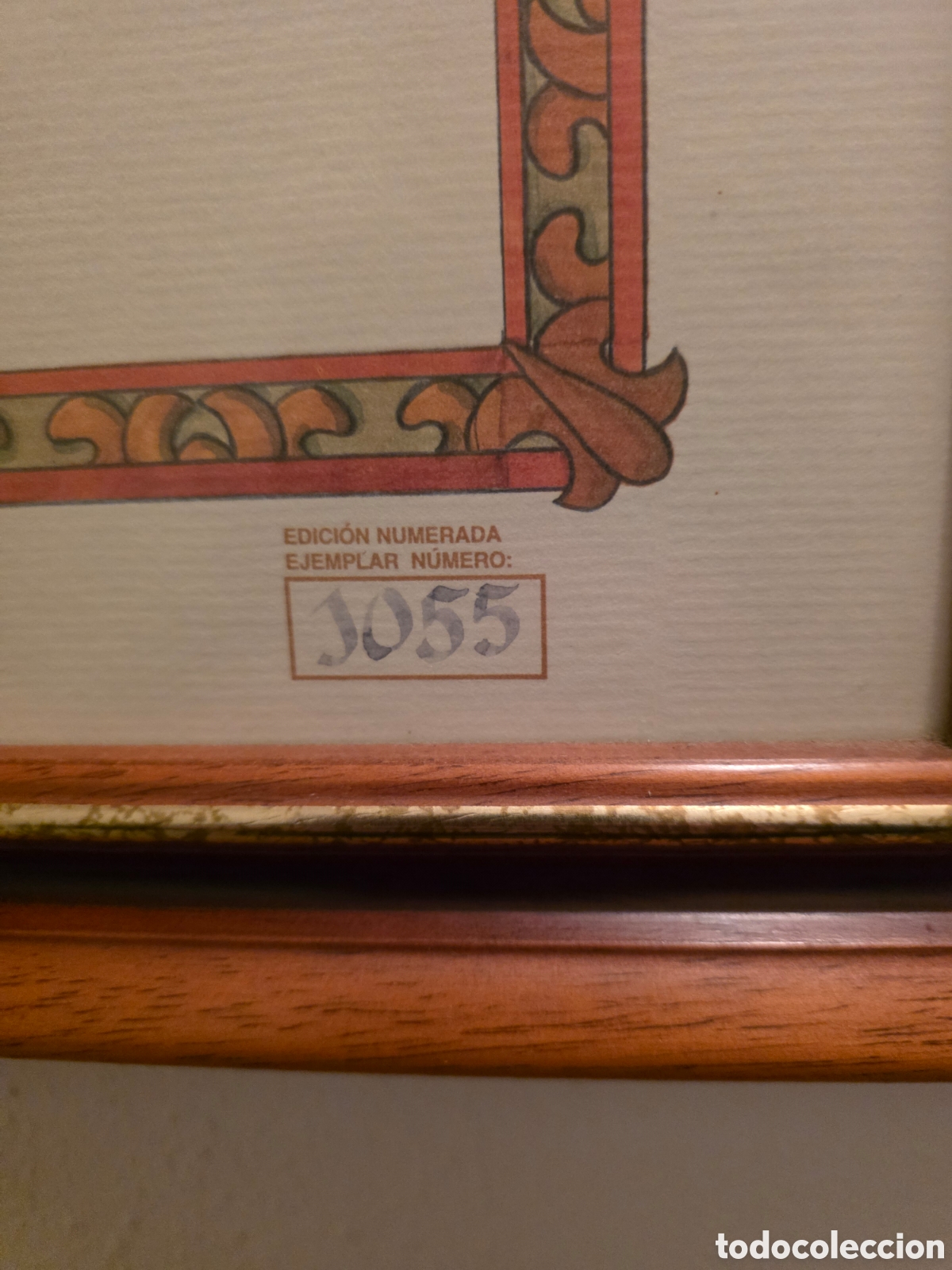 Otros objetos de arte: EL LUGO AMURALLADO. Chencho Pardo. Edici&oacute;n numerada - Foto 3