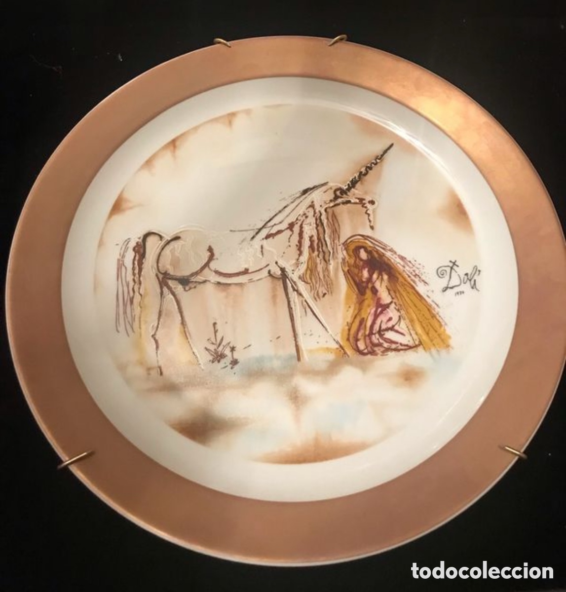 Otros objetos de arte: Plato Original Salvador Dal&iacute; - Foto 2